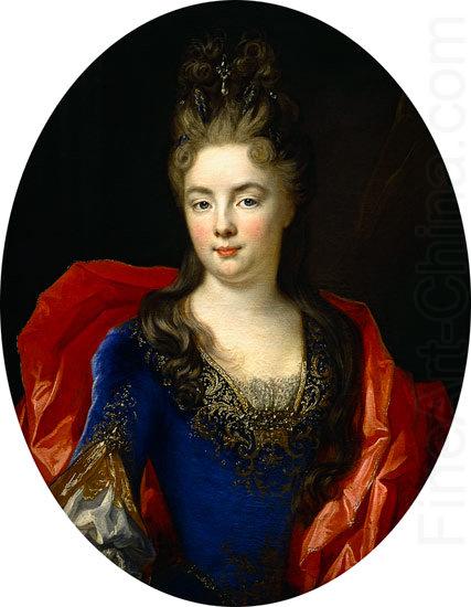 Portrait of the Princess of Soubise, daughter of Madame de Ventadour, Nicolas de Largilliere
